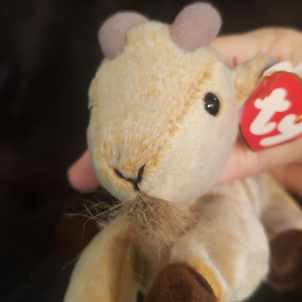 Vintage 1999 Ty Beanie Baby GOATEE the Goat - Picture 8 of 8